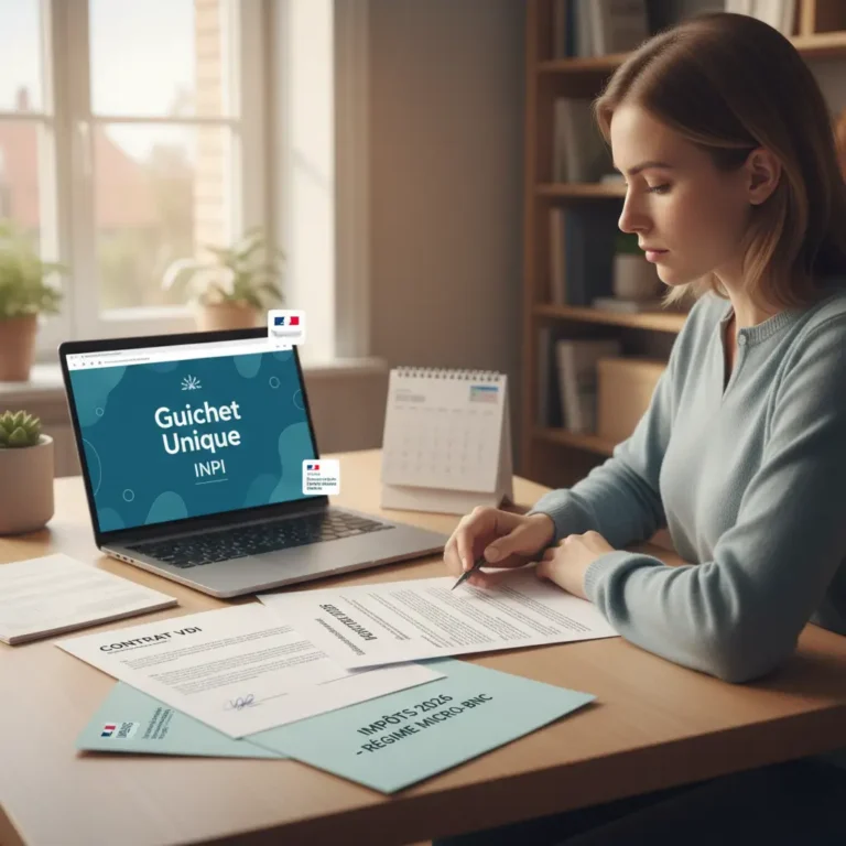 documents officiels pour son statut VDI,