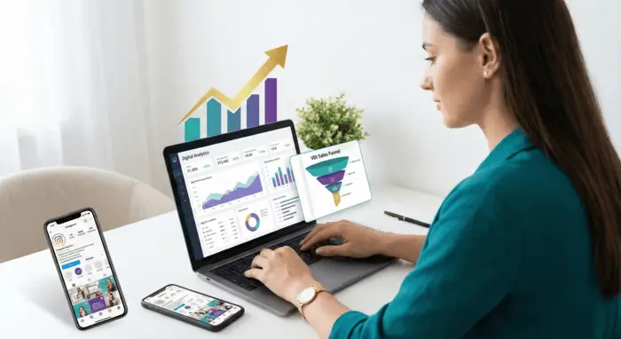 Comparatif visuel du match VDI vs Salariat montrant la différence de qualité de vie.