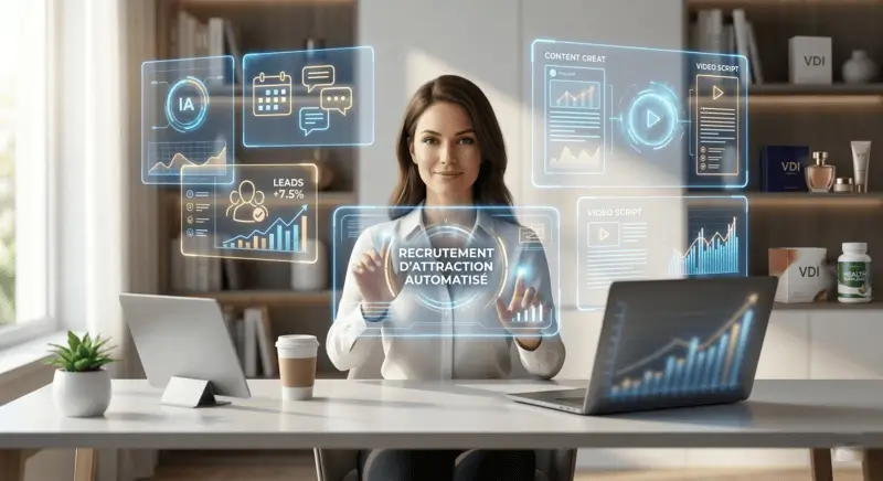 IA VDI 2026 : Le Guide Infaillible pour automatiser votre réussite et recruter en masse 2 IA VDI 2026 - Automatisation et réussite en vente directe