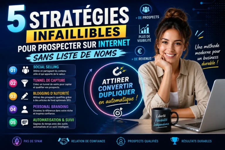 Prospecter sur internet sans liste de noms : 5 stratégies efficaces