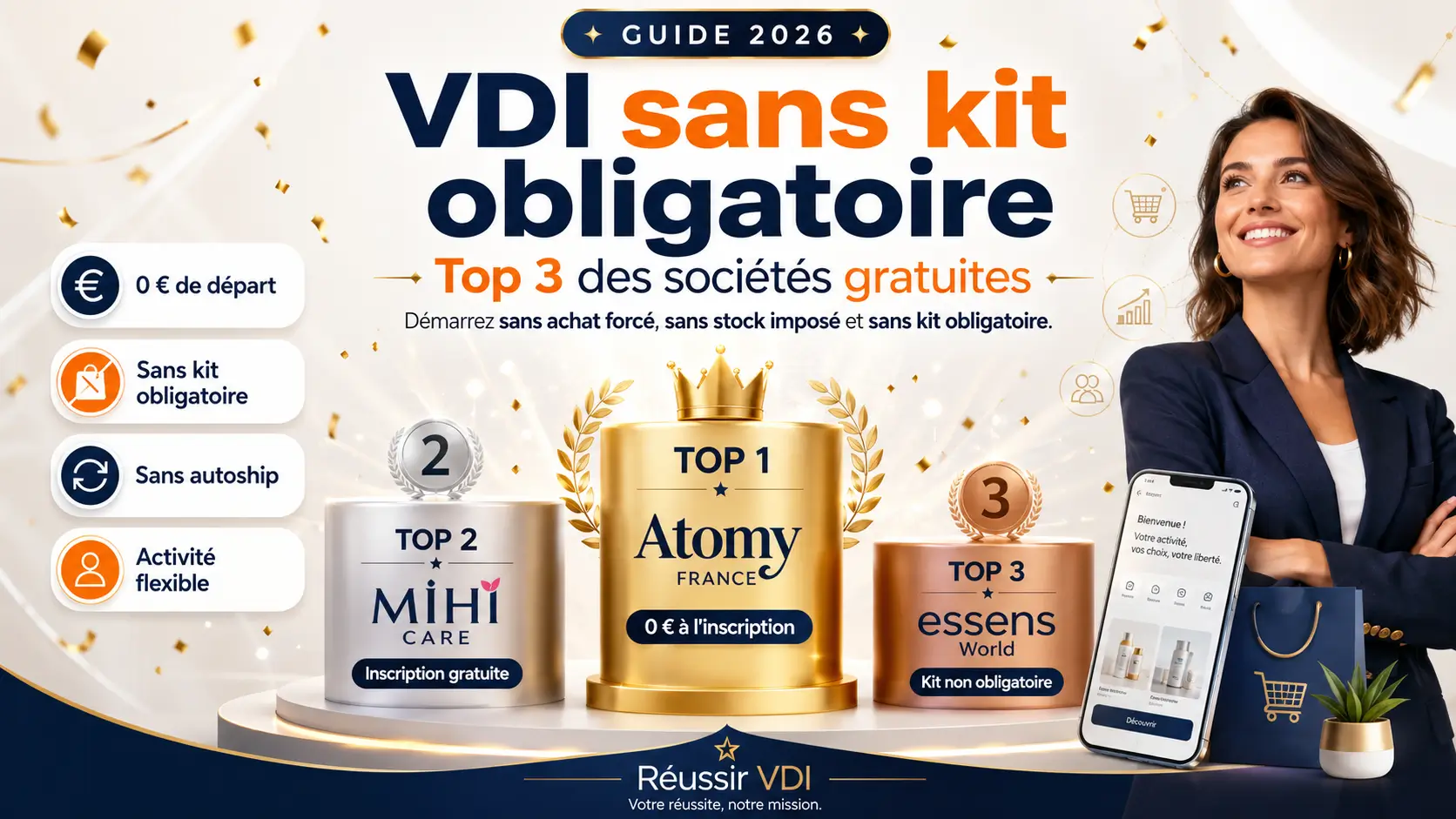 VDI sans kit obligatoire : top 3 des sociétés gratuites en 2026